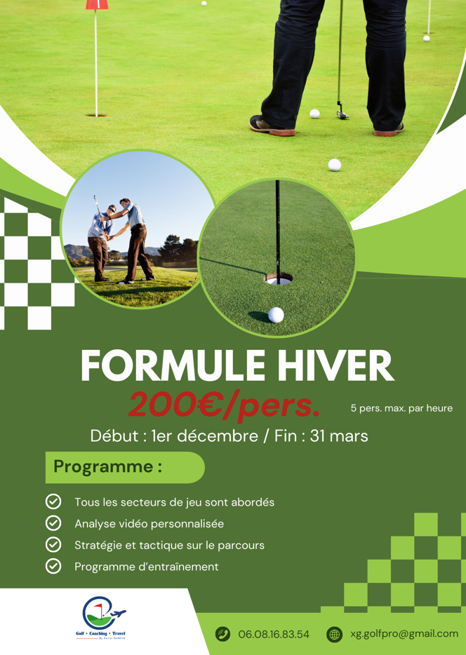 OFFRE DE COURS PENDANT L'HIVER